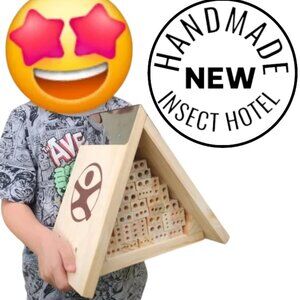 Haba Terra Kids Insect Hotel Bug Motel House Nature Garden Decor Assembled NEW